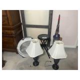 Lamps, Fan, Vacuum & more