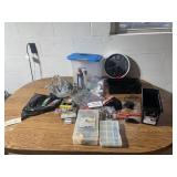 Table, Clock, Drill & more