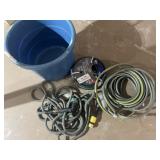 Tub & 3 Water Hoses