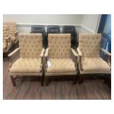 3 Upholstered Chairs