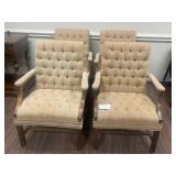 4 Upholstered Chairs