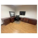 6 Piece Office Furniture Set