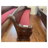 Beautiful Ornate Church Pew