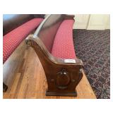 Beautiful Ornate Church Pew