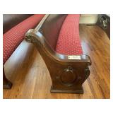 Beautiful Ornate Church Pew