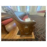 Beautiful Ornate Church Pew