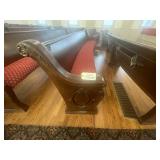 Beautiful Ornate Church Pew