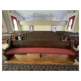 Beautiful Ornate Church Pew