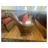 Beautiful Ornate Church Pew