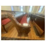 Beautiful Ornate Church Pew