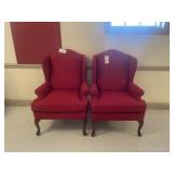 Set of 2 Wingback Chairs