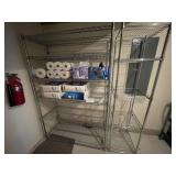 Stainless Storage Shelves x 2