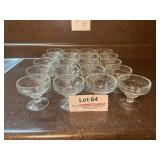 Vintage Footed Sherbet Glasses