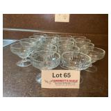 Vintage Footed Dessert Cups