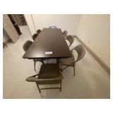 Folding Table & Chairs