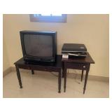 Tables, TV, Phonograph