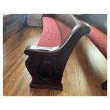 Beautiful Ornate Church Pew