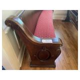 Beautiful Ornate Church Pew