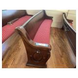 Beautiful Ornate Church Pew