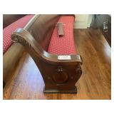 Beautiful Ornate Church Pew