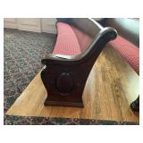 Beautiful Ornate Church Pew