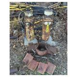 SET OF HYDRAULIC CASING JACKS