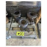 PALLET OF WELL HEADS