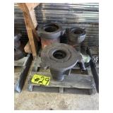PALLET OF WELL HEADS