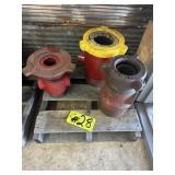 PALLET OF WELL HEADS