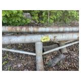 SET OF 7" PIPE RACKS, 20ï¿½ LONG 2.5ï¿½ HIGH