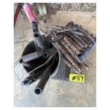 PALLET OF ASSORTED DOWN HOLE PUMP PARTS