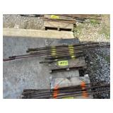 PALLET OF 5/8" PONY RODS 4 2ï¿½ RODS