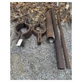 2 ODD SETS OF CASING CLAMPS