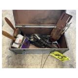 WOODEN BOX WITH MISC