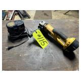 18 VOLT DEWALT CORDLESS GRINDER