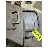 VALVE SPRING COMPRESSOR AND METAL C CLAMP