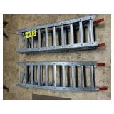 GALVONIZED FOLDING RAMPS