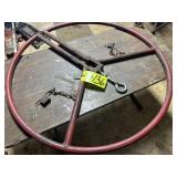 SPINNING WHEEL FOR RODS