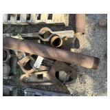 PALLET OF 4" CASING TOOLS, CLAMPS, PLATE, ELEVATOR