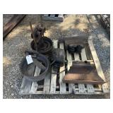 2 SETS OF PIPE ROLLERS