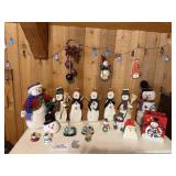 "Let It Snow" Snowman Collection
