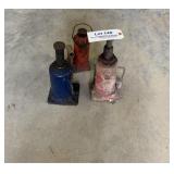 Set of 3 Bottle Jacks