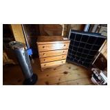 Dresser/Shoe Rack/Fan