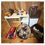 Basket & Tote full of Toys