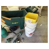 Garden Cart, Buckets, Trimmer & more