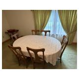 Dining Table & 6 Chairs
