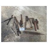 Pipe Wrenches, Farrier Hoof Nippers &  more