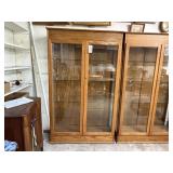 Oak Display Cabinet