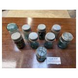 Blue Mason pint & half-pint jars