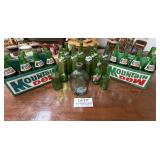 Green Beverage Bottles & more
